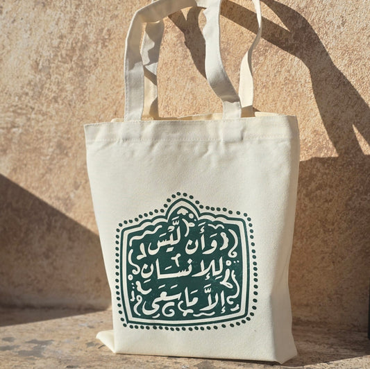 و أن ليس للانسان